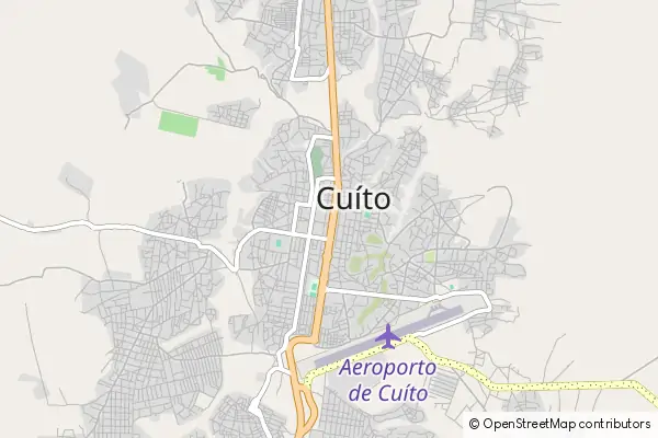 Mapa Kuito
