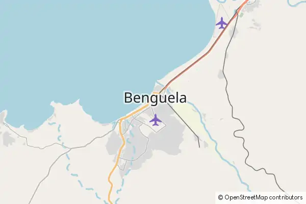 Mapa Benguela