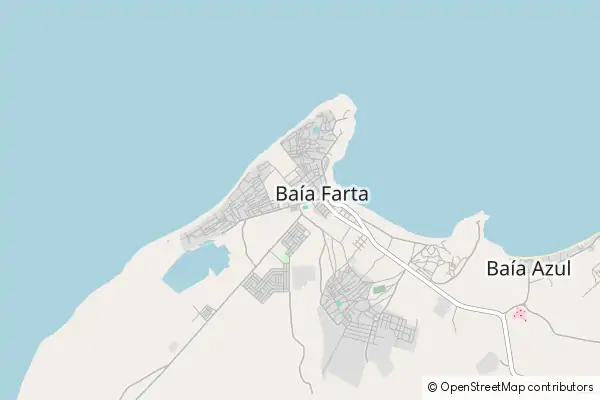 Mapa Baía Farta