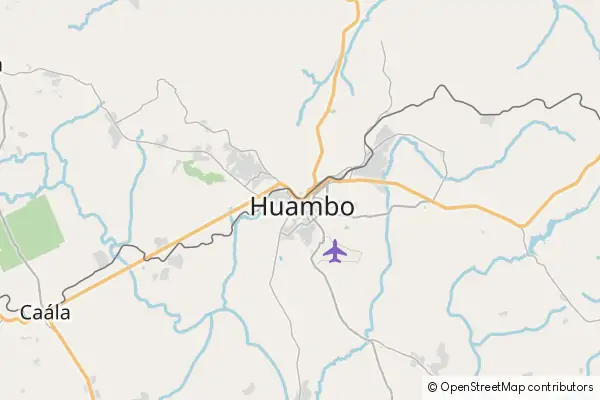 Mapa Huambo