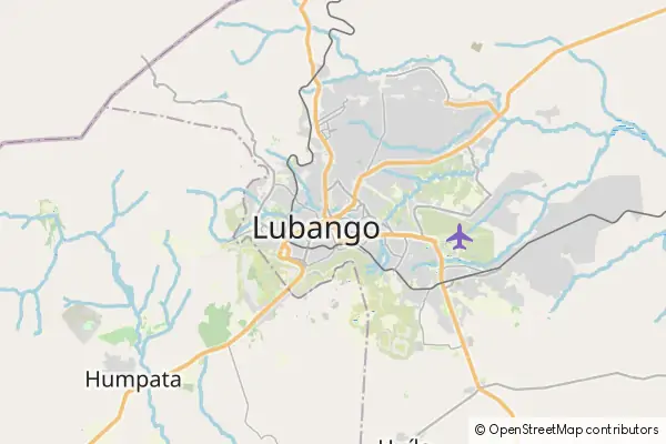 Mapa Lubango