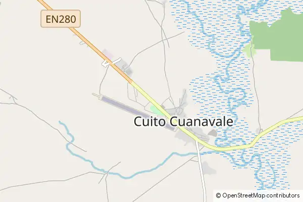 Mapa Cuíto Cuanavale