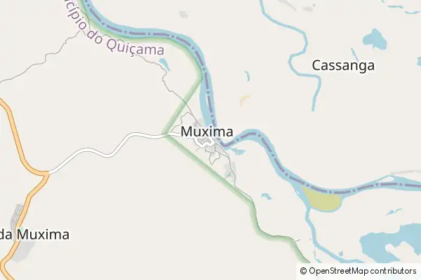 Mapa Muxima