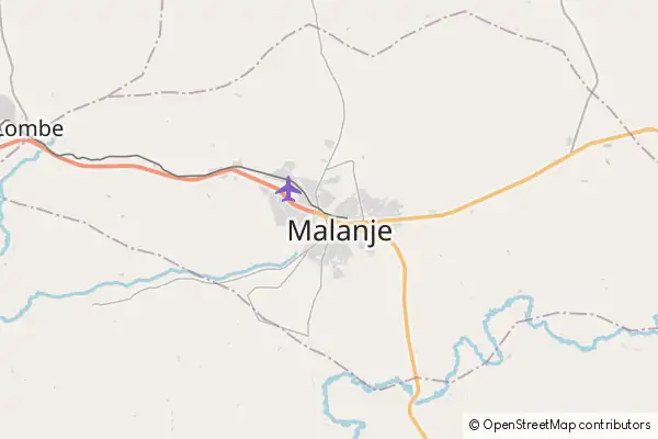 Mapa Malanje