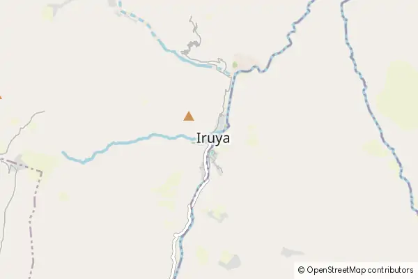 Mapa Iruya