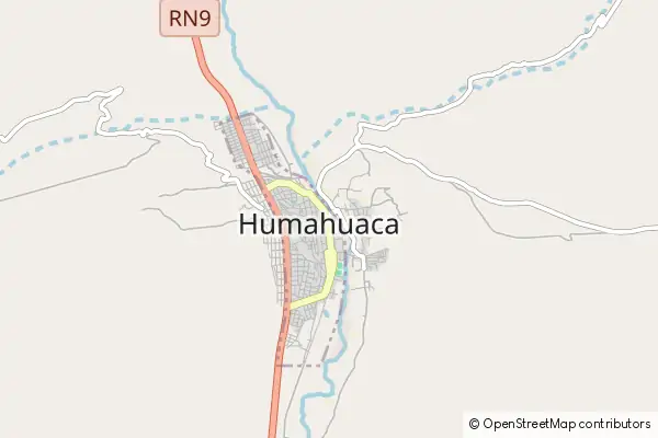 Mapa Humahuaca