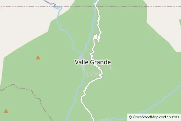 Mapa Valle Grande