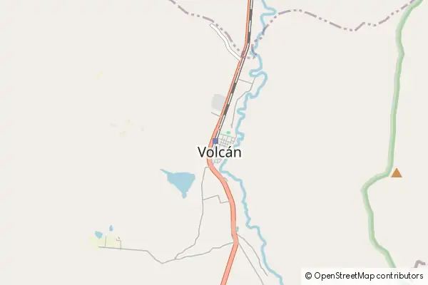 Mapa Volcán