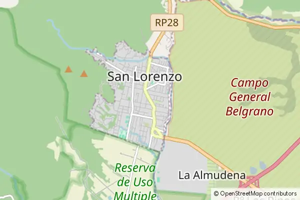 Mapa San Lorenzo