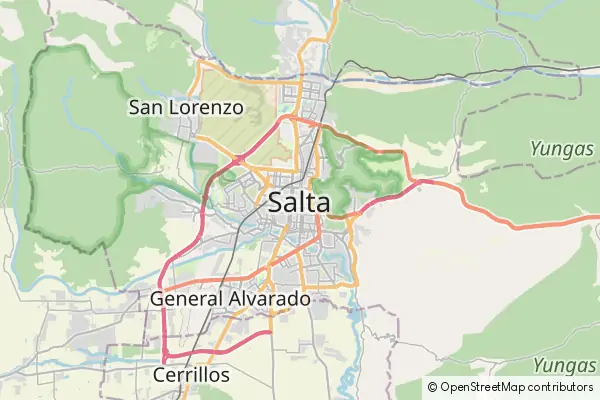 Mapa Salta