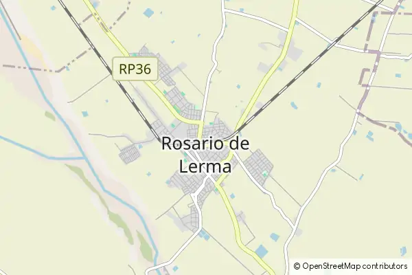 Mapa Rosario de Lerma