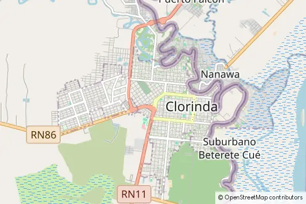 Mapa Clorinda