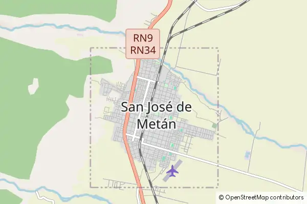 Mapa San Jose de Metan