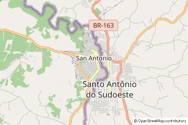 Mapa San Antonio