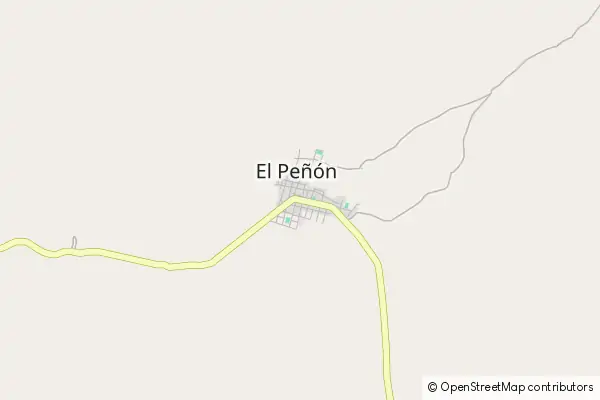 Mapa El Penon