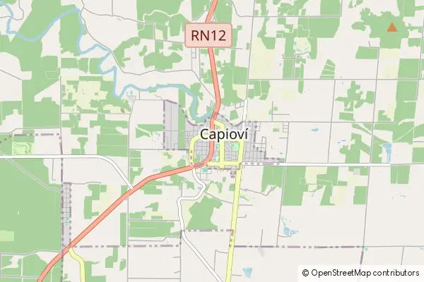Mapa Capioví