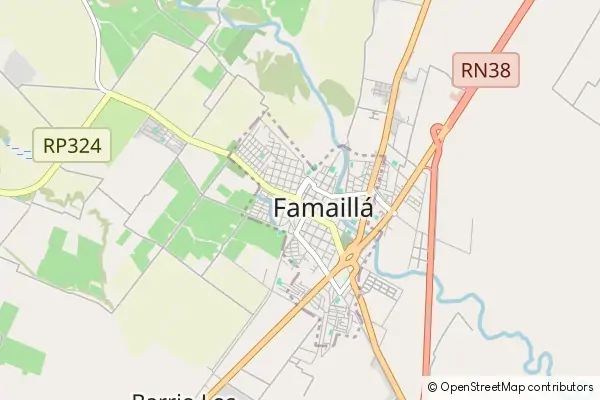 Mapa Famaillá