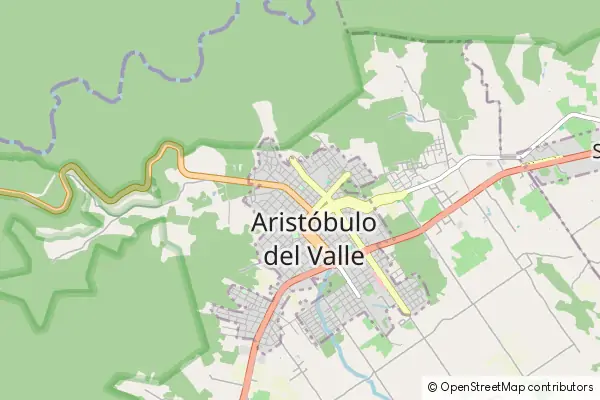 Mapa Aristóbulo del Valle