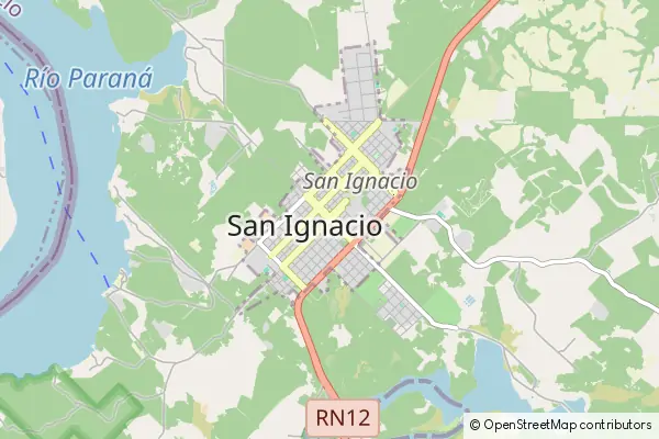 Mapa San Ignacio