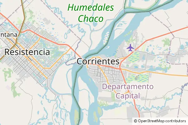 Mapa Corrientes