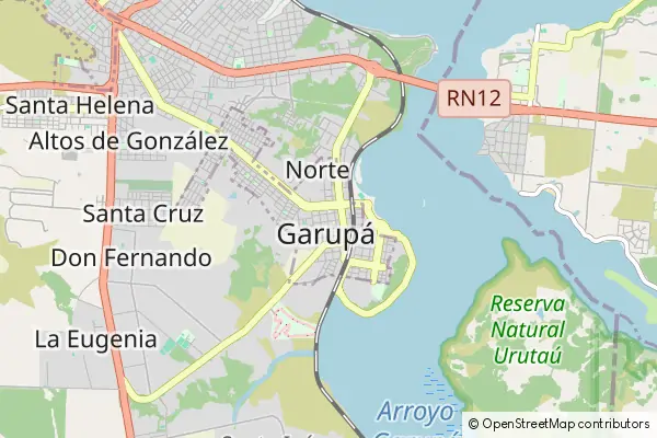 Mapa Garupá