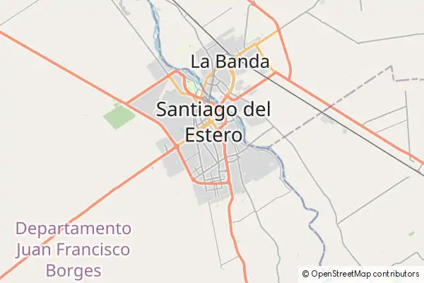 Mapa Santiago del Estero