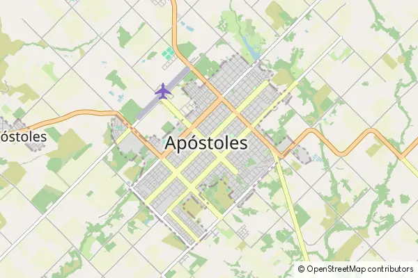 Mapa Apóstoles