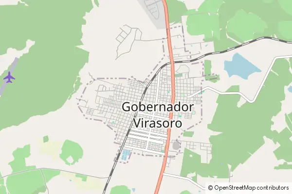 Mapa Gobernador Virasoro