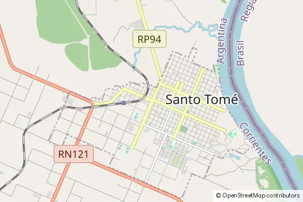 Mapa Santo Tomé