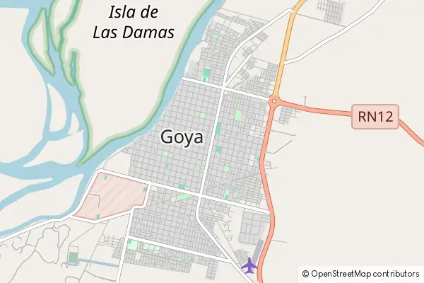 Mapa Goya