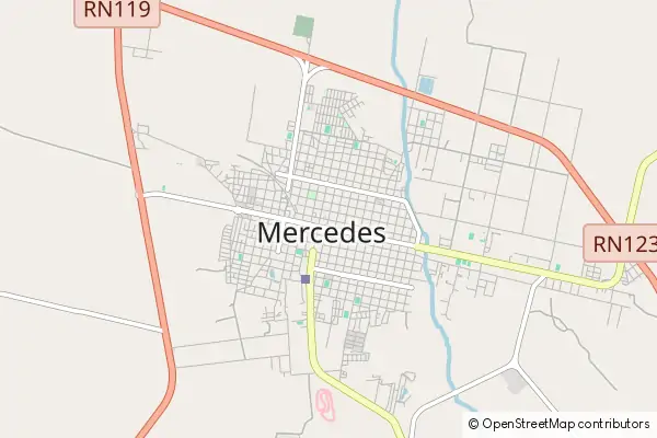 Mapa Mercedes