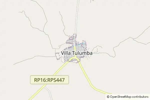 Mapa Villa Tulumba