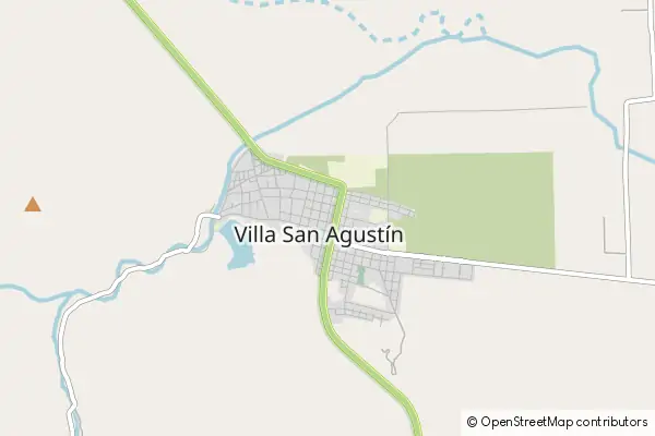 Mapa San Agustin del Valle Fertil