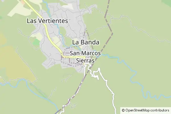 Mapa San Marcos Sierras