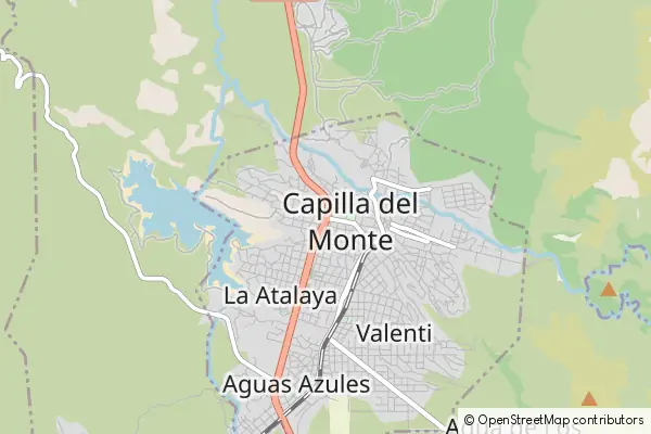 Mapa Capilla del Monte