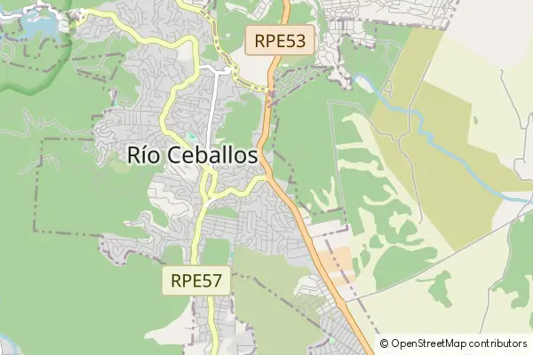 Mapa Río Ceballos