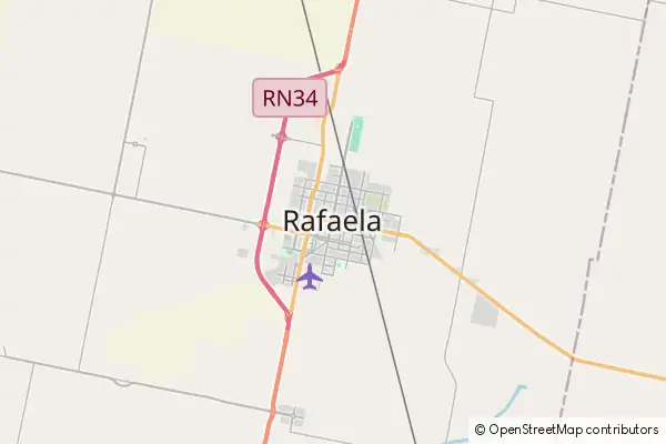 Mapa Rafaela