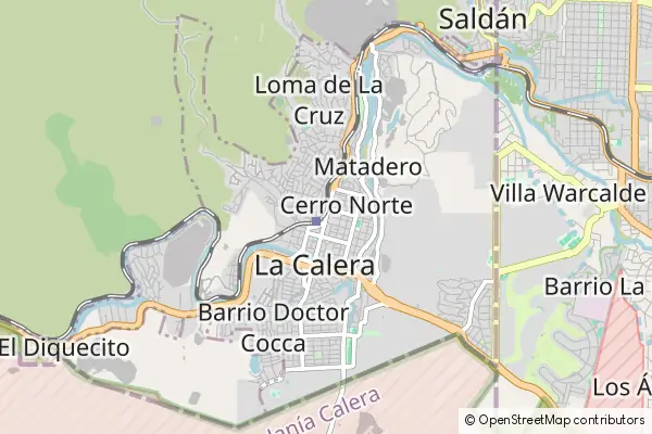 Mapa La Calera