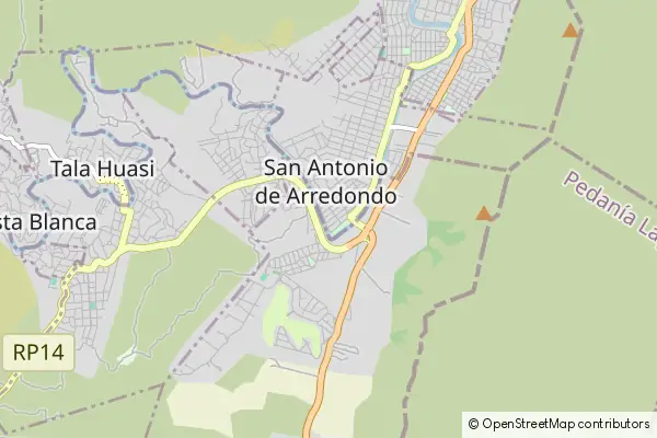 Mapa San Antonio de Arredondo