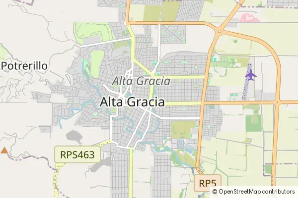 Mapa Alta Gracia