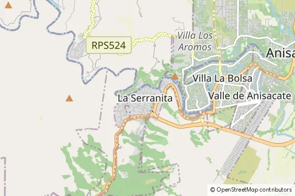 Mapa Villa Serranita