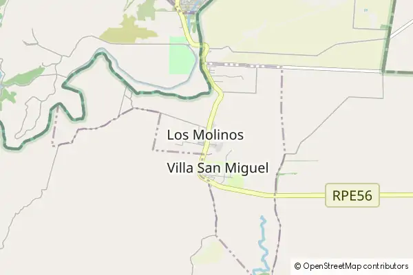 Mapa Los Molinos