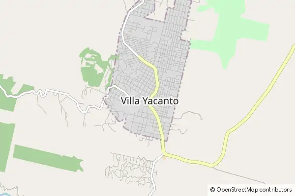 Mapa Villa Yacanto