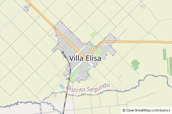 Mapa Villa Elisa