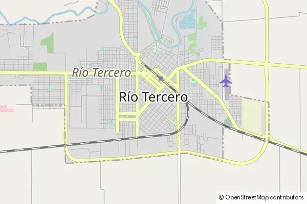 Mapa Río Tercero