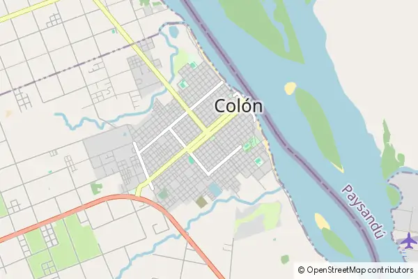 Mapa Colón