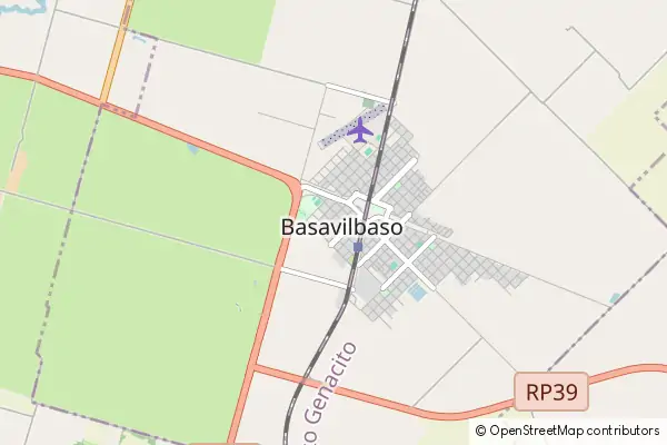 Mapa Basavilbaso