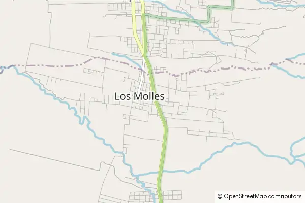 Mapa Los Molles