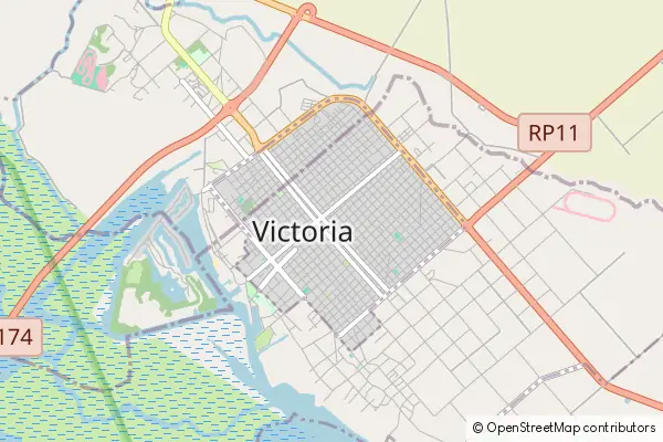 Mapa Victoria