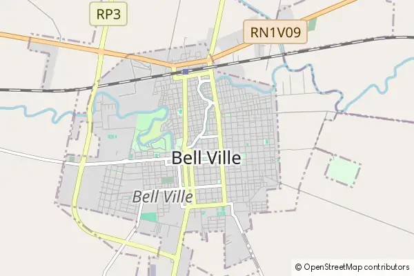 Mapa Bell Ville